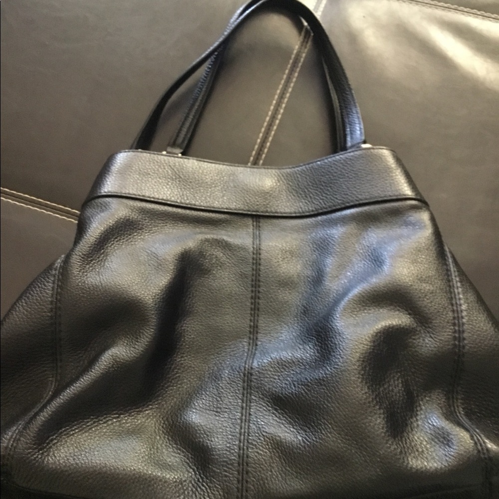 Coach Phoebe Black Leather Handbag